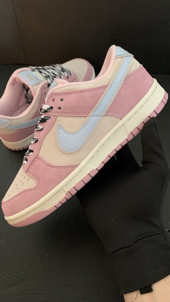 Нови Обувки Nike Air Dunk Pink Дамски Маратонки Размер 38 Номер