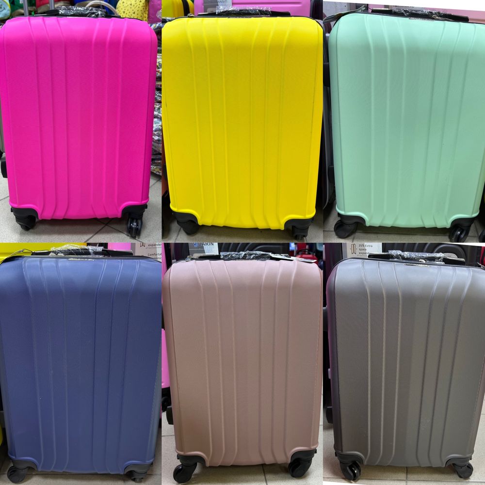 WeTravel пътнически куфар за ръчен багаж с 4ри колела 360°55x40x20cm