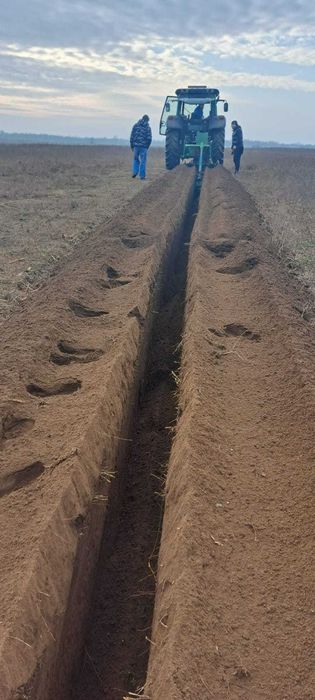 Trencher dupa tractor 1.20 m , trencher santuri , sisteme de irigatii