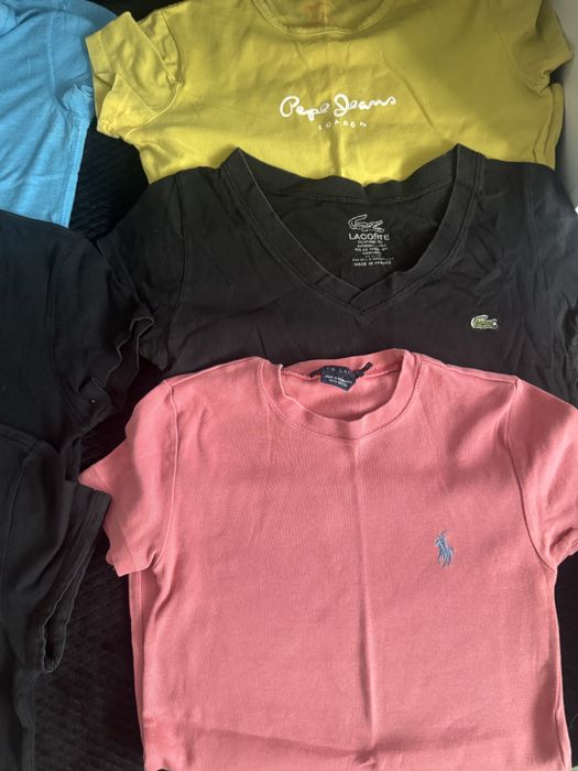 Lot 8 tricouri Ralph Lauren ,Tommy , G-star etc