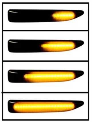 Динамични/бягащи мигачи за BMW БМВ 7 серия  (E65/E66/E67/E68)
