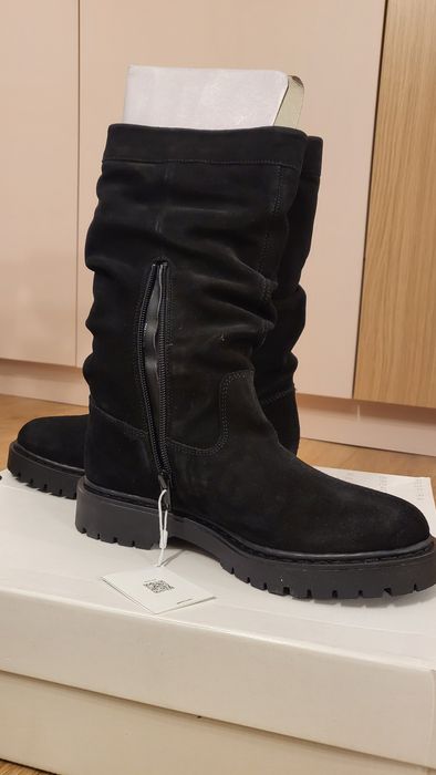 Cizme Geox dama din piele intoarsa