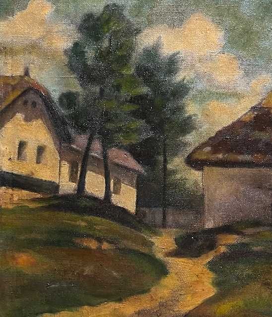 AUTENTIC! Tablou F VECHI, ulei/pânză, Tóth Ferenc (1909-1996), 65x50cm