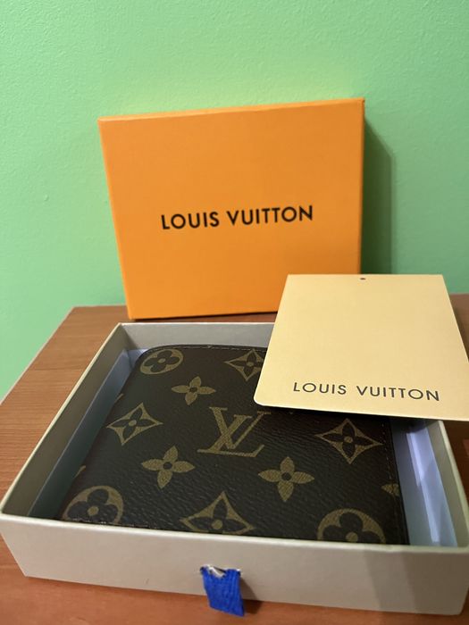 Louis vuitton портфейл кафяв  (lv wallet brown)