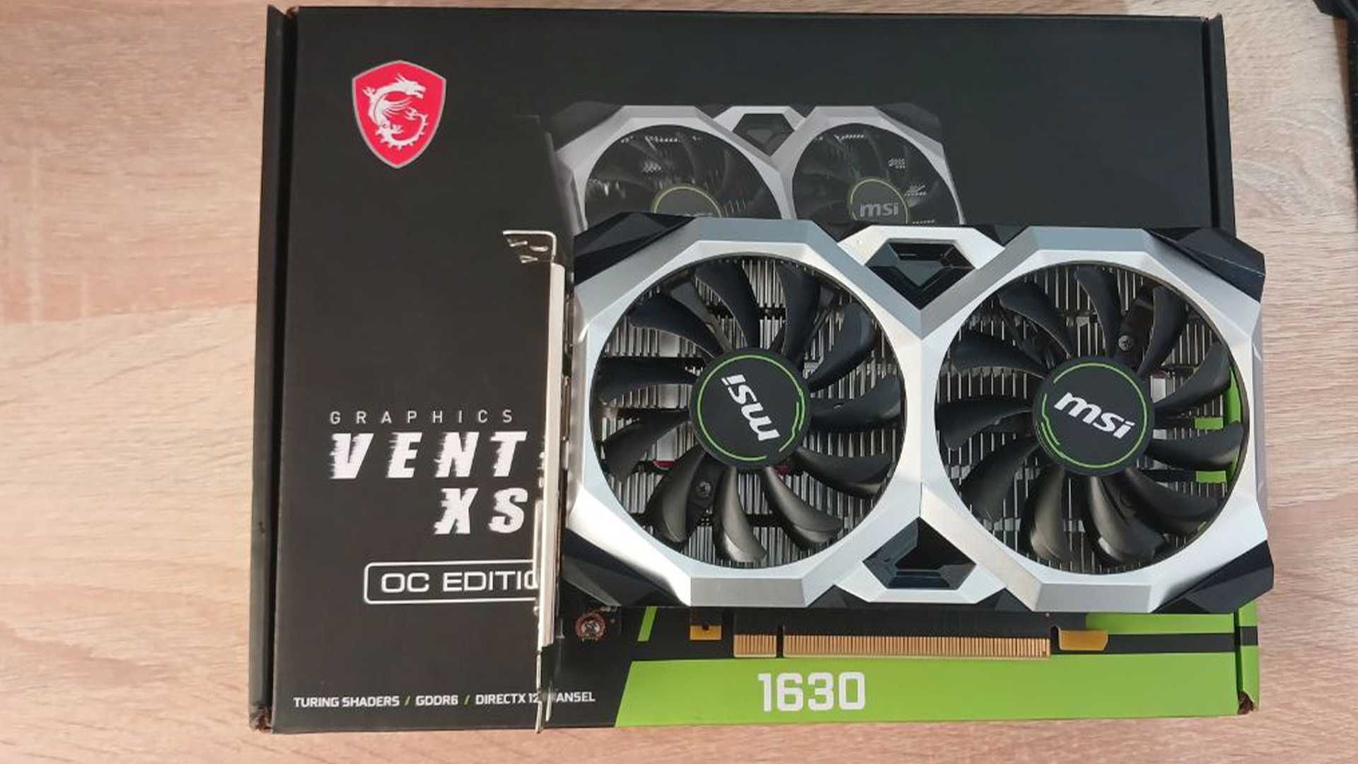 Видеокарта MSI GeForce GTX 1630