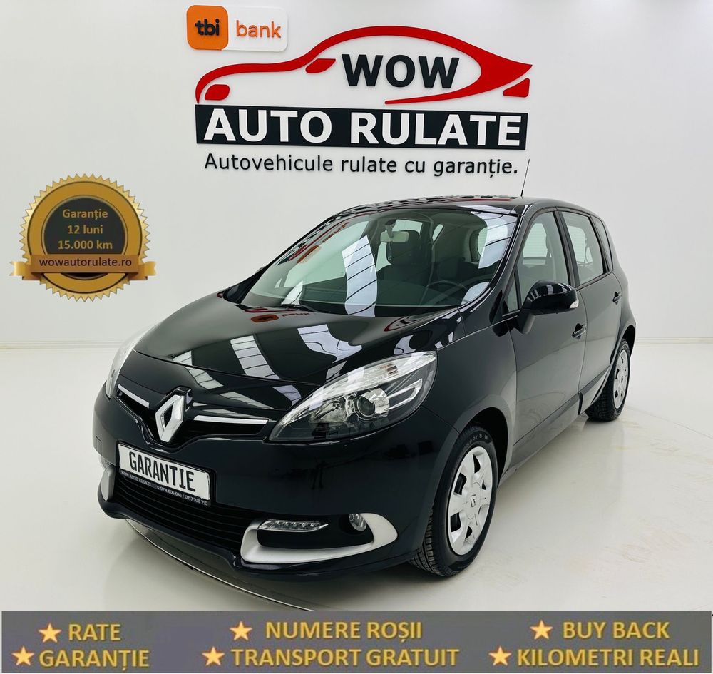 RENAULT SCENIC 2014 1.5D E5 GARANTIE Rate Avans 0 Doar Cu Buletin