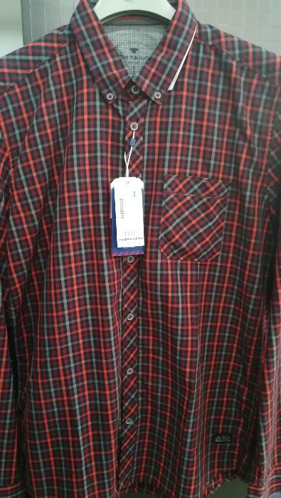Tom Tailor S-XXXXL.-200 модела мъжки ризи с дълъг ръкав.Нови.Оригинал