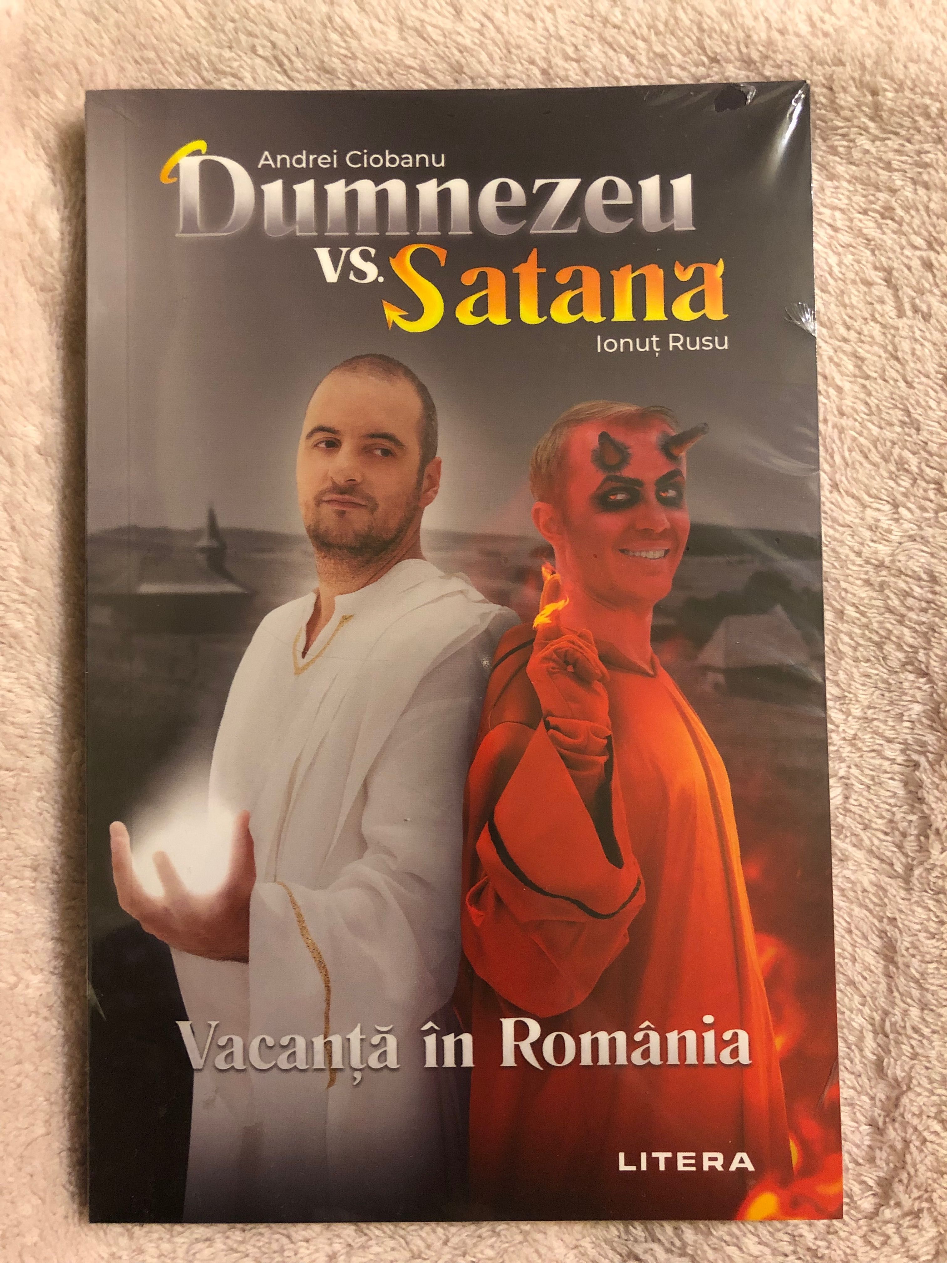 Carte Dumnezeu vs Satana de Andrei Ciobanu si Ionut Rusu