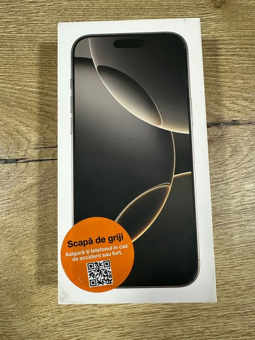Ex:vanzare iphone 16 Pro Max 256 GB