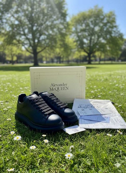 Adidasi Alexander Mc Q U E E N Negru - Premium - Full Box