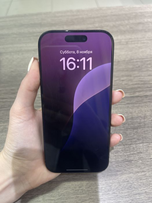 Iphone 16 pro, black, 256 gb