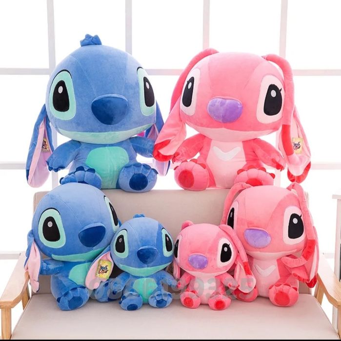 Гигантски Плюшен Стич 140см Голяма плюшена играчка Стич