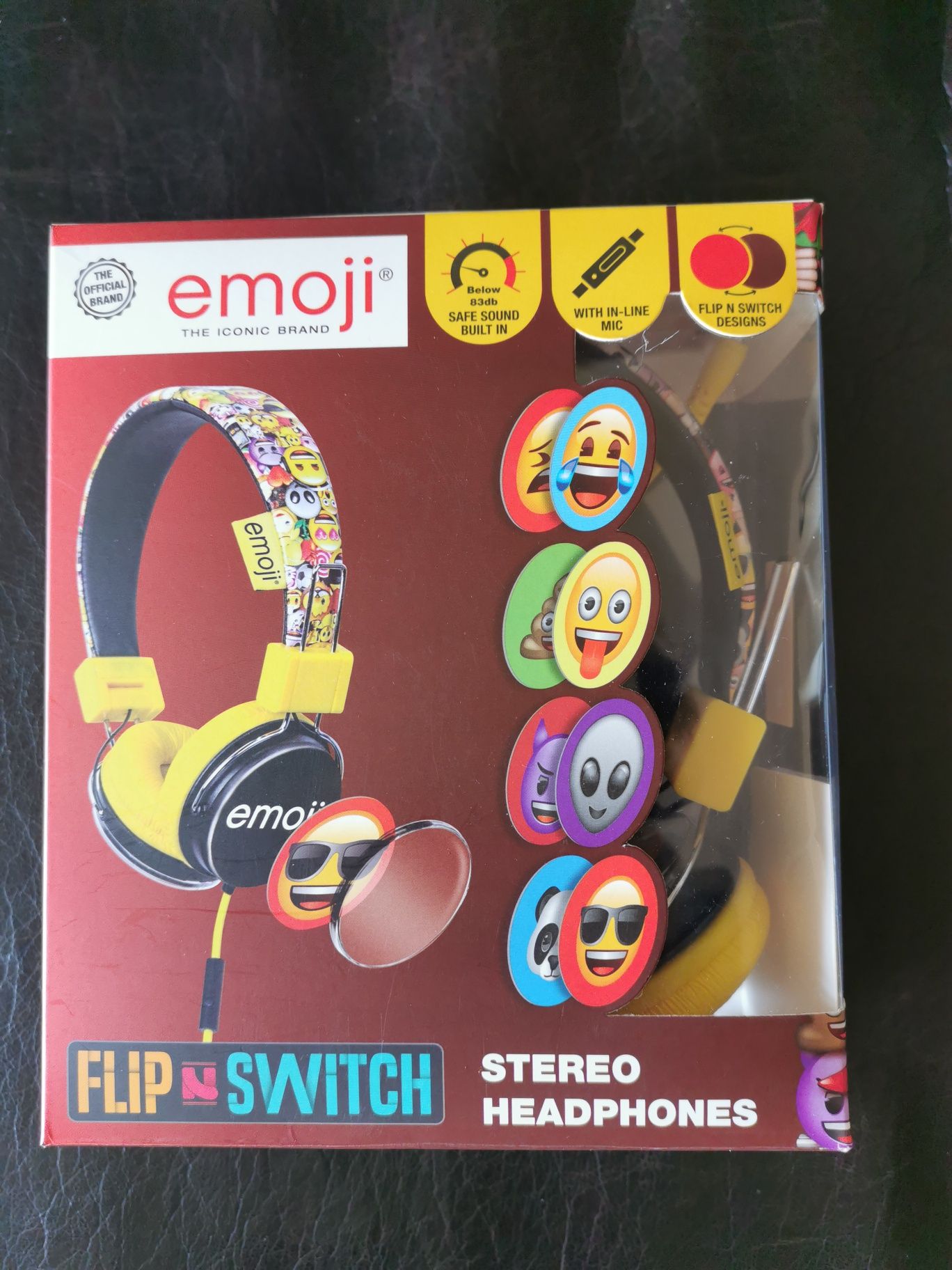 Слушалки Emoji Flip n Switch