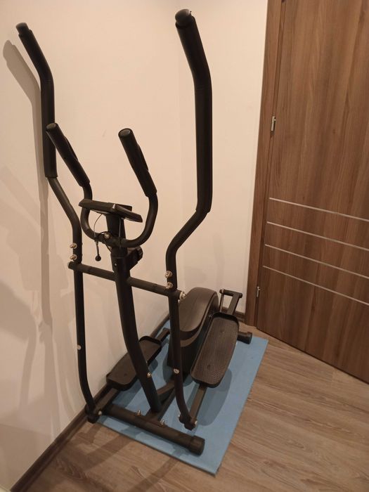 Set Fitness Bicicleta Eliptica + Stepper