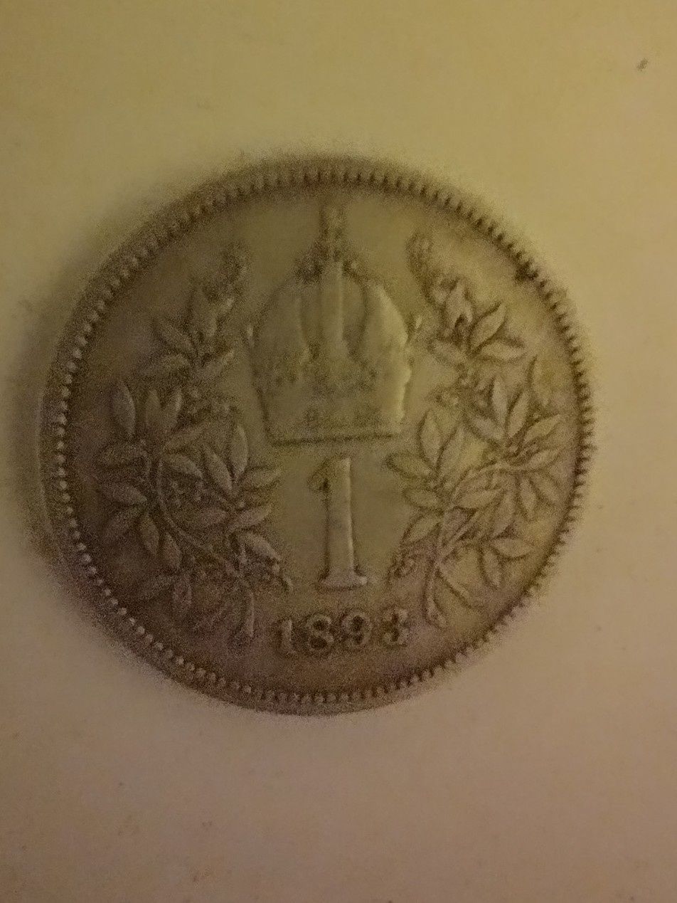 Moneda veche argint Franz Joseph 1893