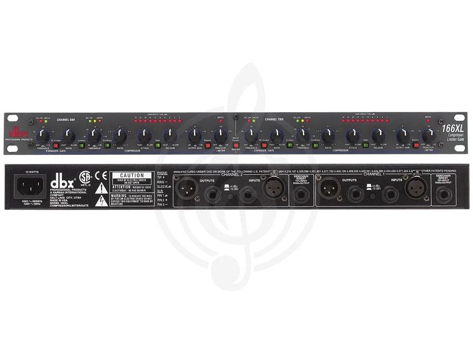 Dbx 166 XL комрессор, лимитер,гейт