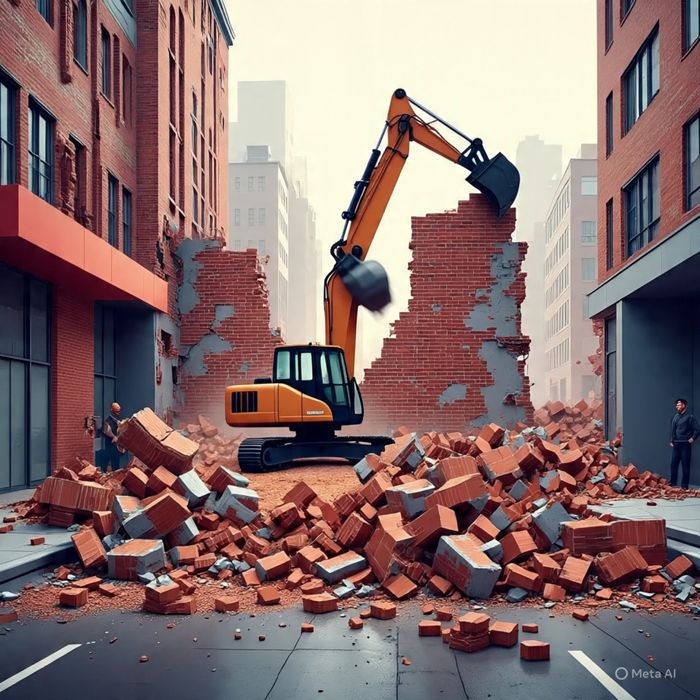 Демонтаж/пола/стены