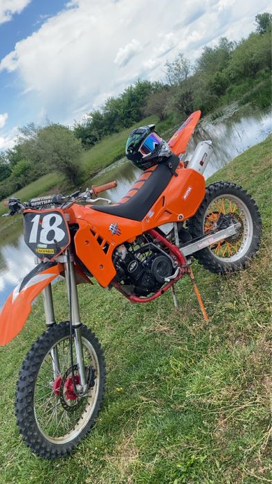 Ktm lc 4 de vanzare acept si chimvuri cu 2t cross