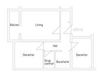 Ocazie UNICA - PENTHOUSE 3 camere :)