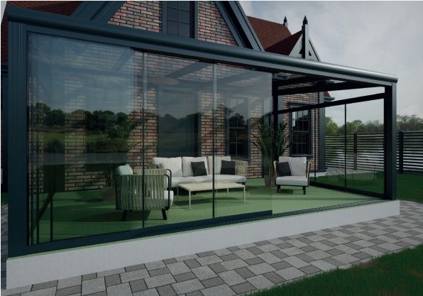 Pergole bioclimatice și închideri terase