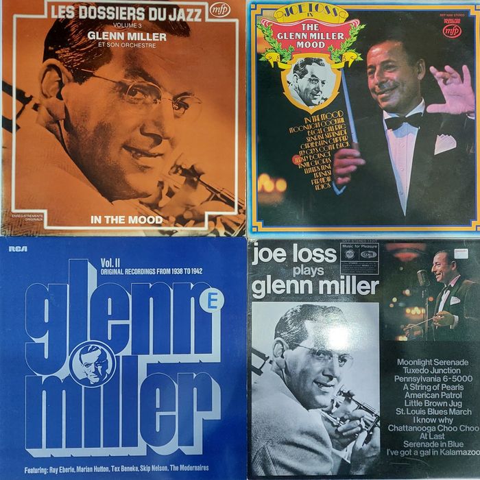 vinil jazz Glenn Miller și Joe Loss 32