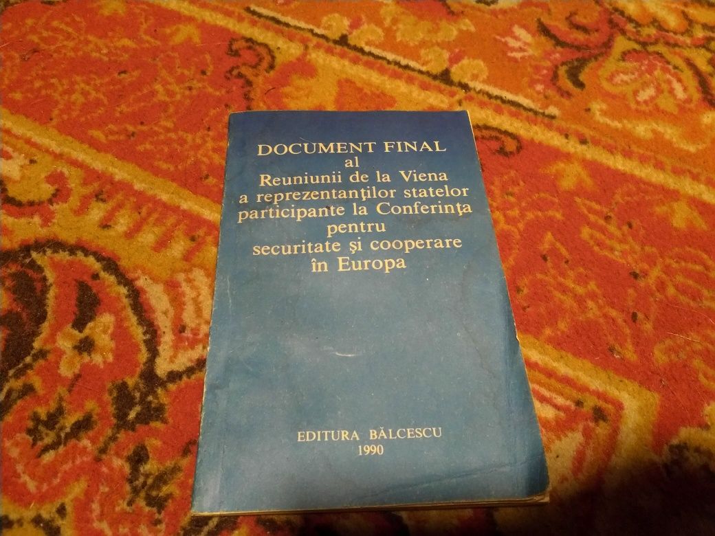 Document final al Reuniunii de la Viena