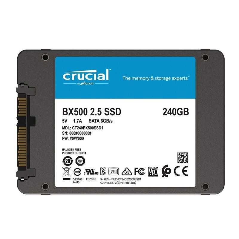 SSD Накопитель Crucial BX500 2.5" 1Tb