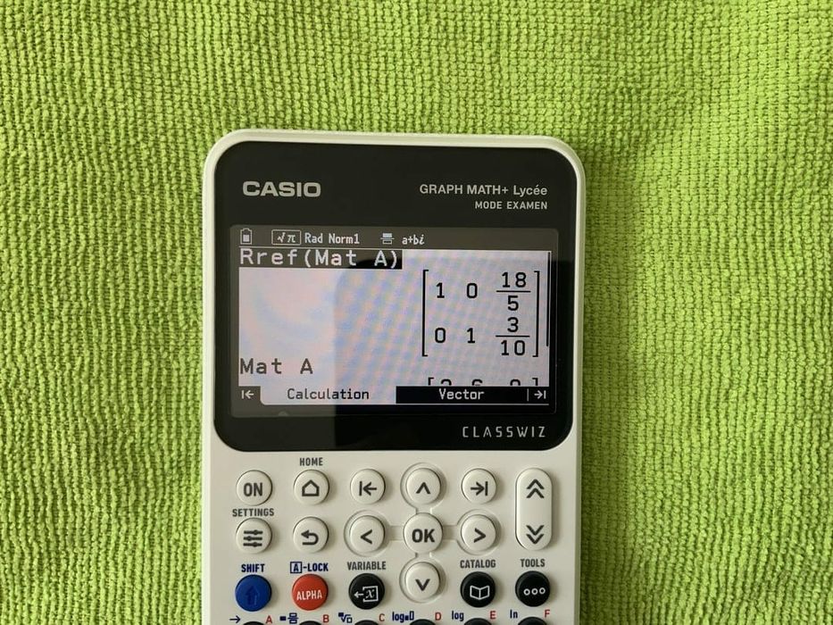 Casio graph Math+-calculator