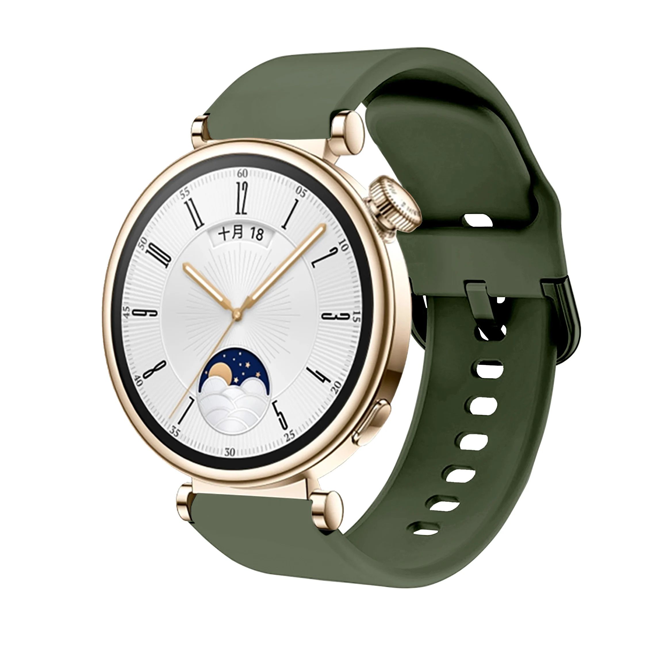 Силиконова Каишка за Huawei Watch GT5 41мм | GT5 Pro 42mm - (18мм)