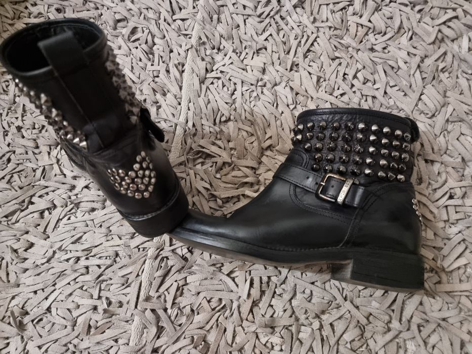 Twinset *Simona Barbieri естествена кожа боти  36 и 38 номер