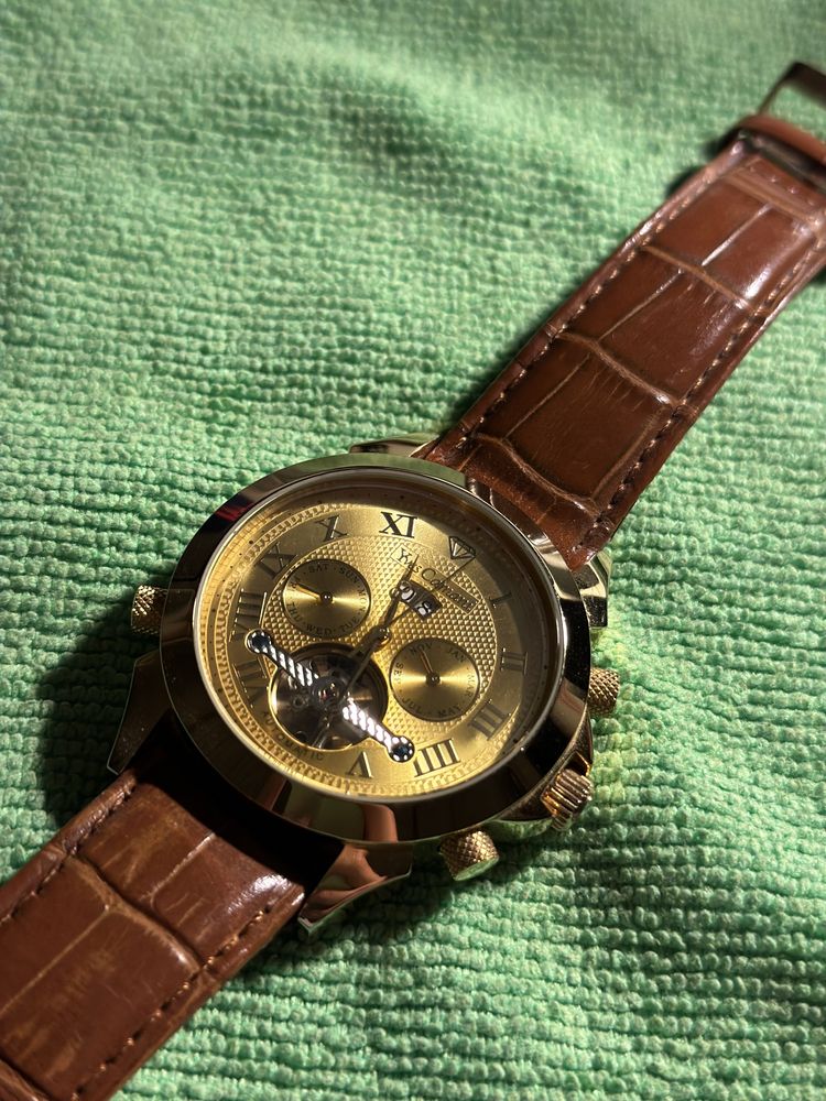 Ceas Automatic Yves Camani Auriu Gold