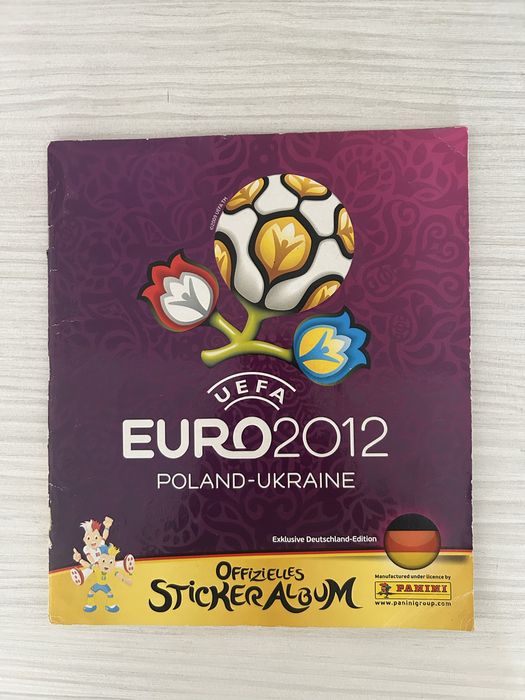 Panini Euro 2012 – напълно попълнен албум
