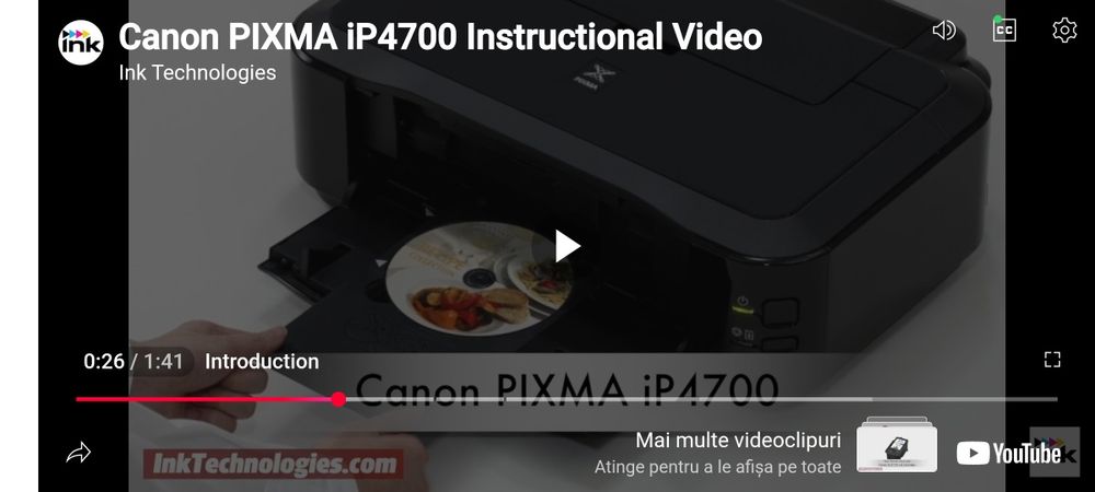 Imprimanta Pixma IP 4700 Conon