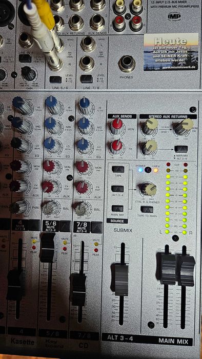 Mixer DJ Eurorack UB1204-PRO