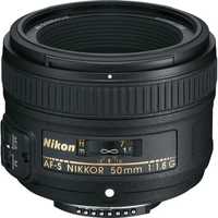 Nikon 50mm f/1.8G - Obiectiv AF-S NIKKOR la cutie