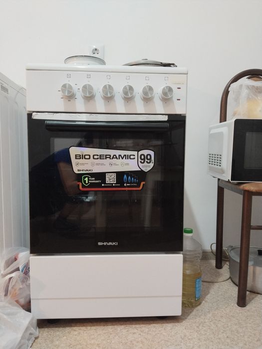 Новая плита с духовкой