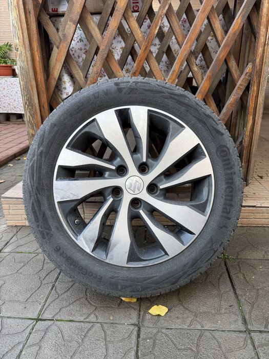 Jante 17 aliaj + anvelope de vara continental eco 6