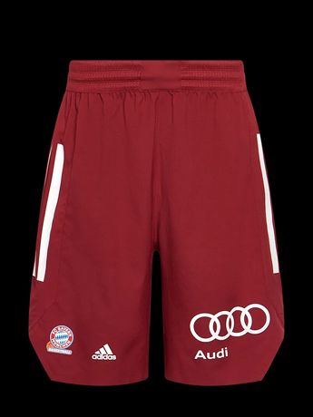 Short baschet Adidas, Bayern, marime L, rosu