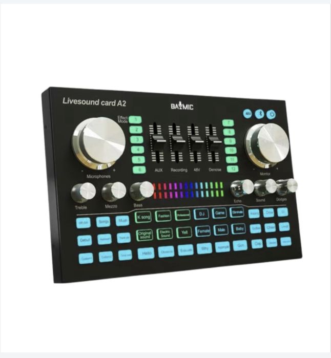 Mixer audio pentru studio Live profesionala