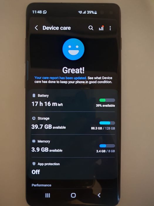 Samsung S10 plus, in stare foarte buna