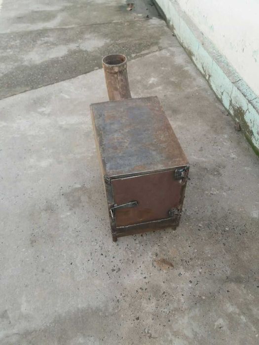 печка буржуйка. печь