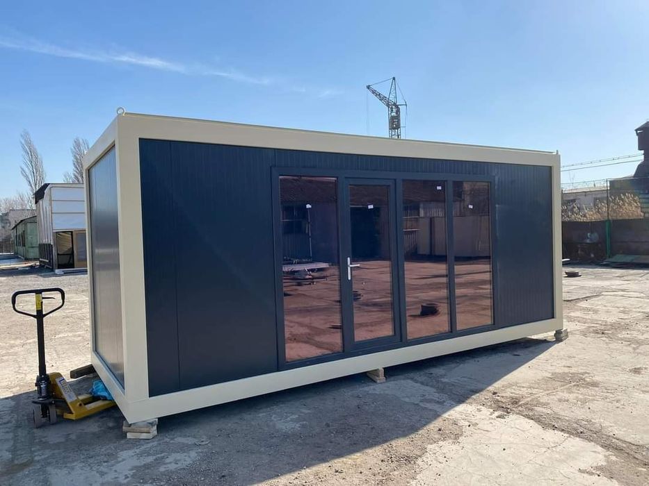 Container modular tip birou, locuinta, spatiu comercial  6 x 2.40m