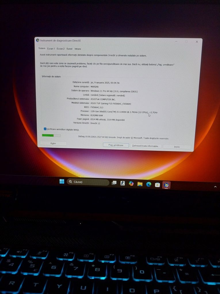 Asus Gaming Rtx3050!!!