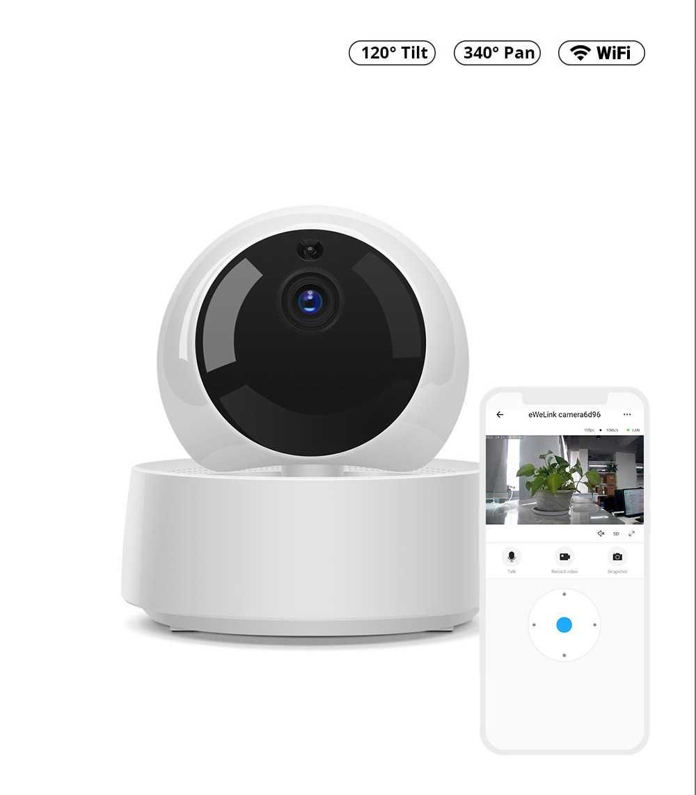 SONOFF GK-200MP2-B Смарт WiFi IP Камера 1080P HD | 360 градуса | IR