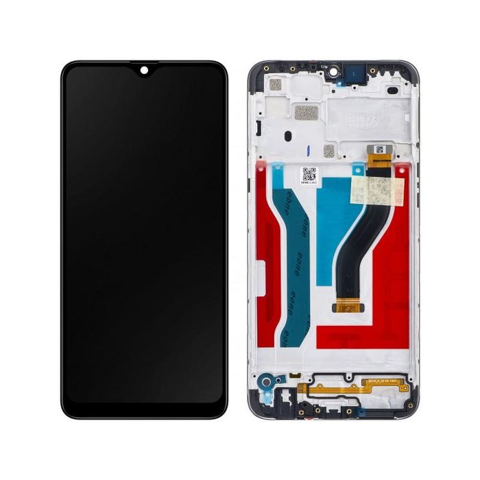 Display cu Touchscreen Samsung Galaxy A10s A107  cu Rama  Negru  Servi