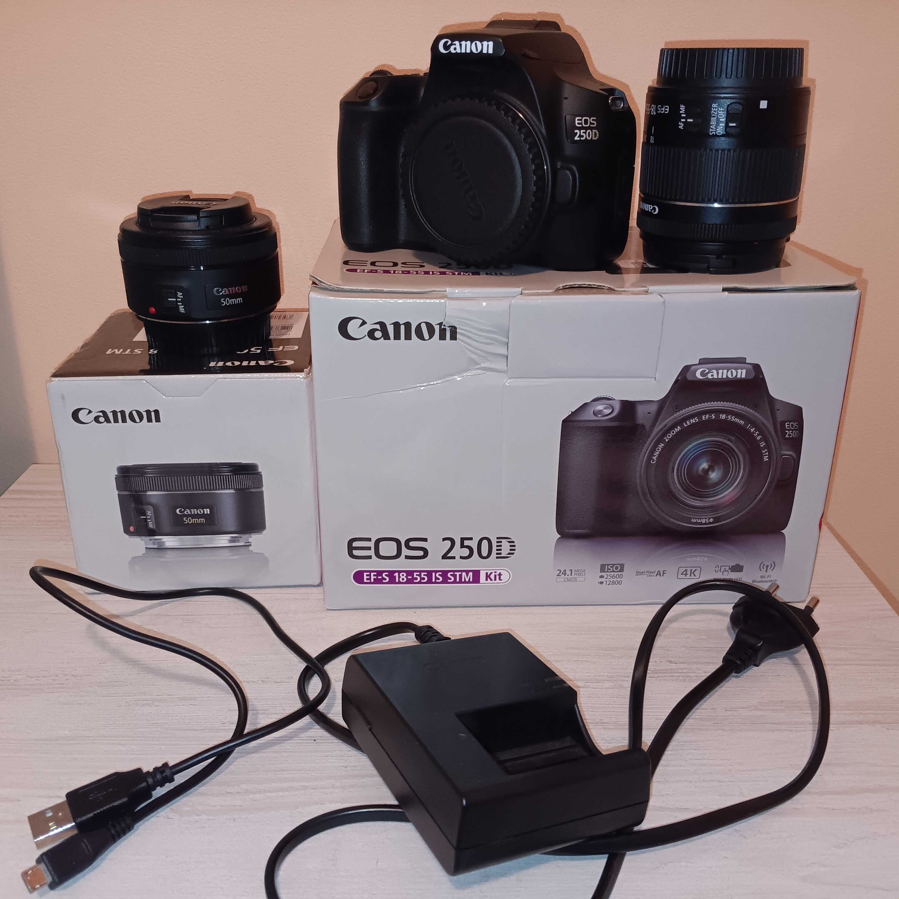 Canon EOS 250D EF-S 18-55 IS STM