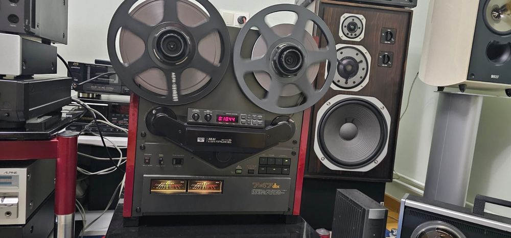 Magnetofon Akai 747 DBX/Black Beauty!