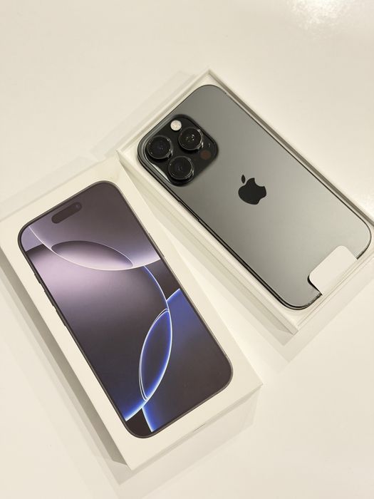 Iphone 16 pro black titanium