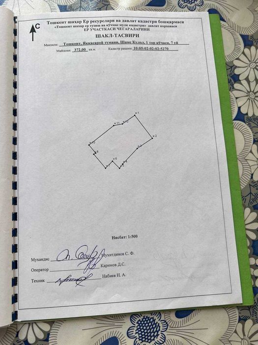 СРОЧНО Продаётся участок 4,5 соток ЯККАСАРАЙ