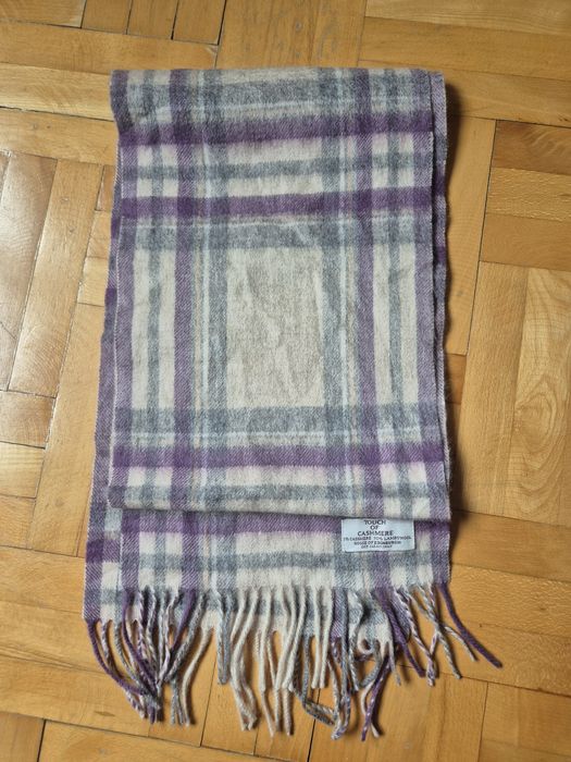 Eșarfă / Fular lux House of Edinburgh, Touch of Cashmere, Lână & Casmi